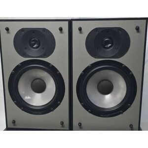 Paradigm Mini MK-III Speakers Pair Black Wood Grain Bookshelf Hi-Fi